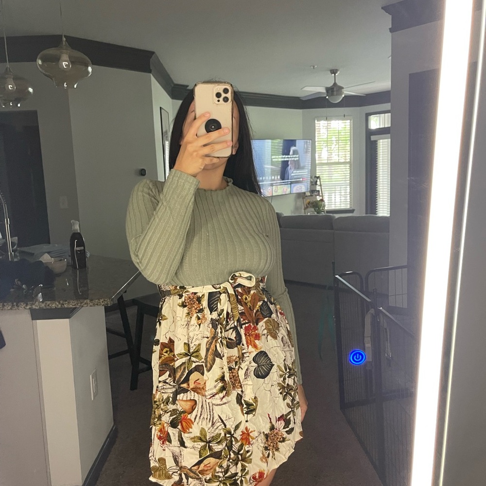 Floral Print Women's Dress